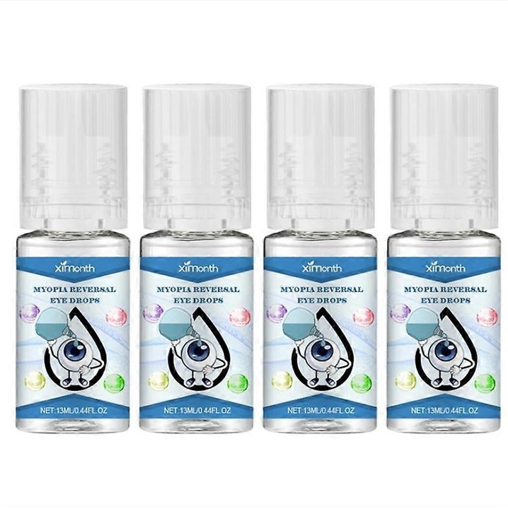Picaturi pentru ochi, 13ml, imbunatatesc confortul ocular, reduc oboseala ochilor, 2.1x2.1x7.4cm, 4 bucati