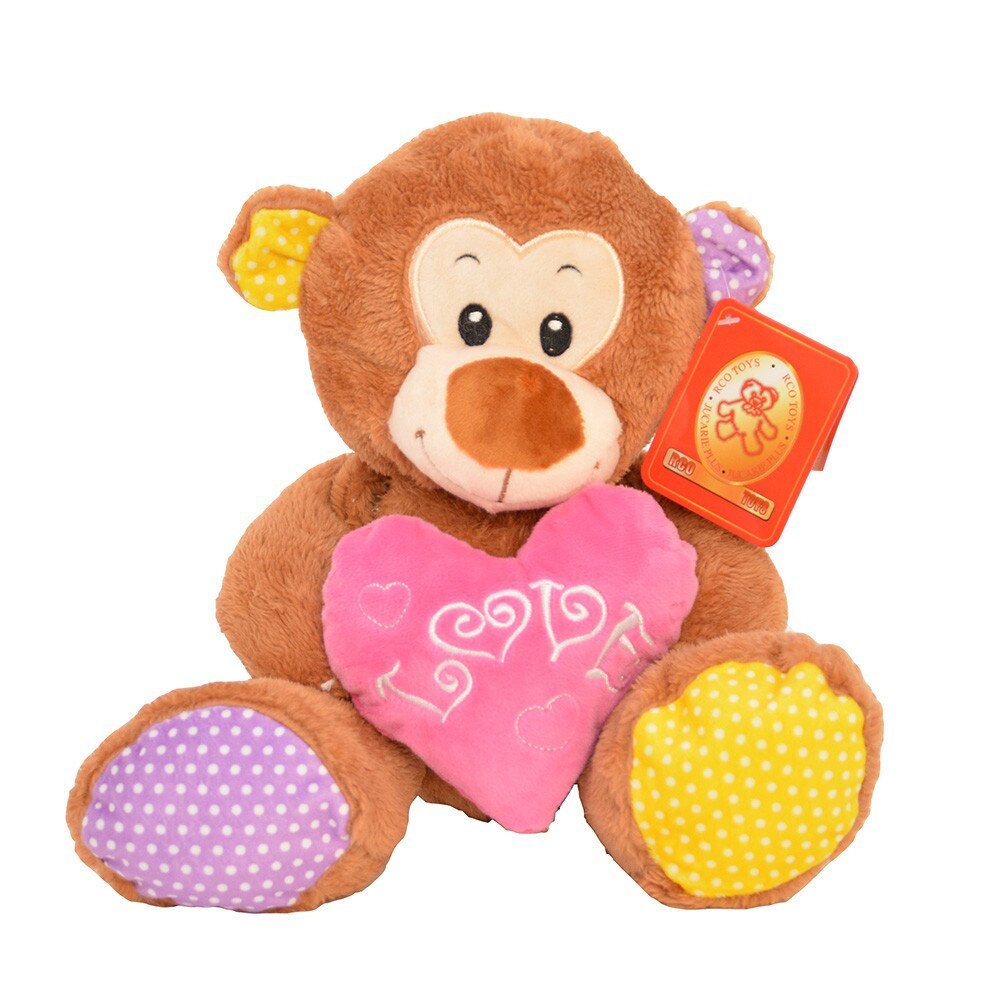 Jucarie din plus cu inimioara RCO, 24 cm WJ6117B
