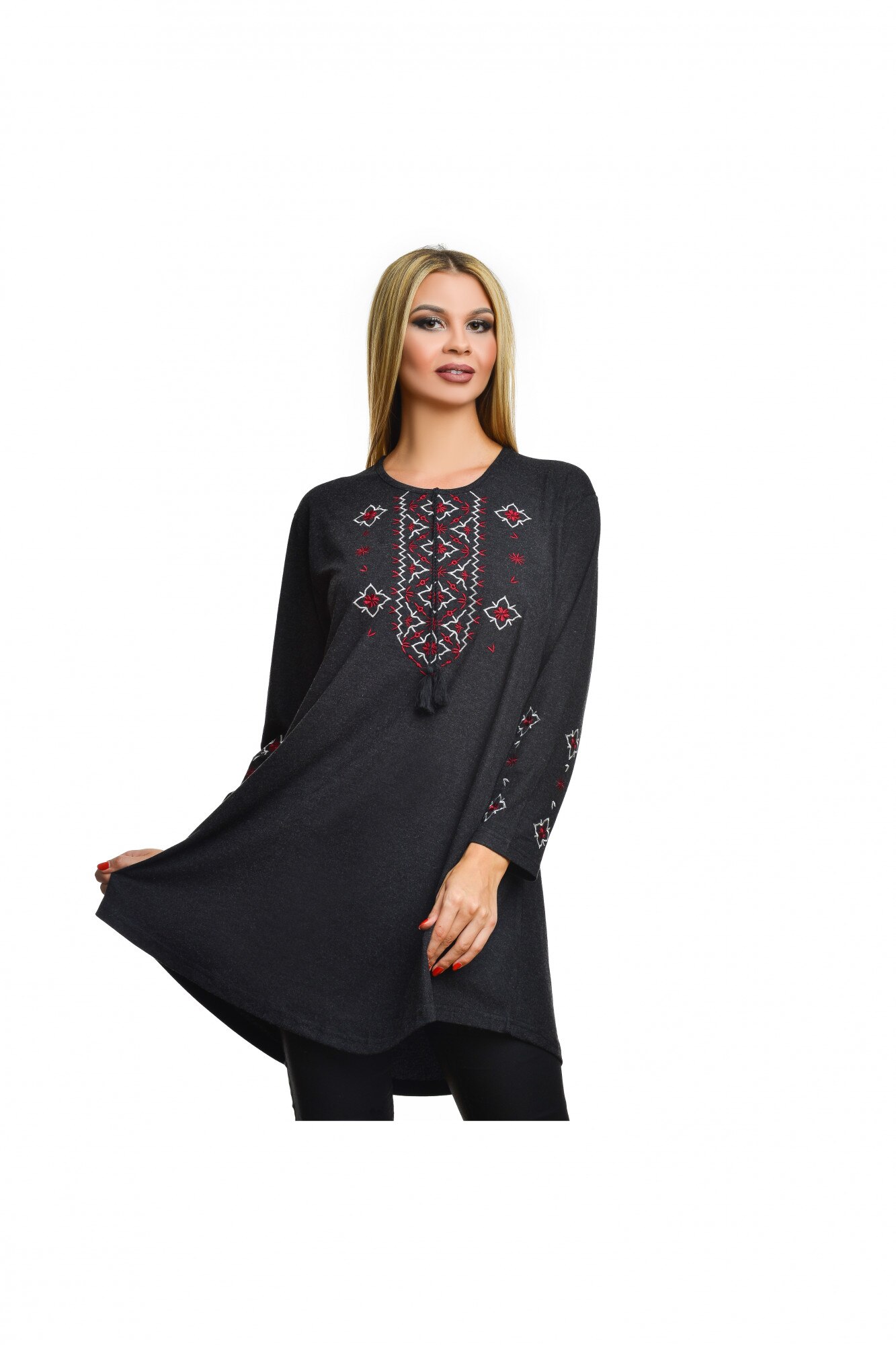 Rochie brodata Raluca 2, XL