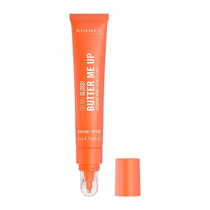 Luciu de buze intens hidratant, Rimmel London OH MY GLOSS, 005 coral breeze, 15 ml