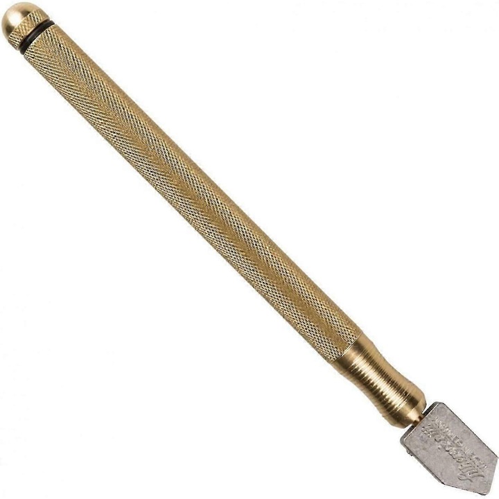 Cutter de sticla Silberschnitt 5000, taiere precisa, maner din alama, 2mm-10mm