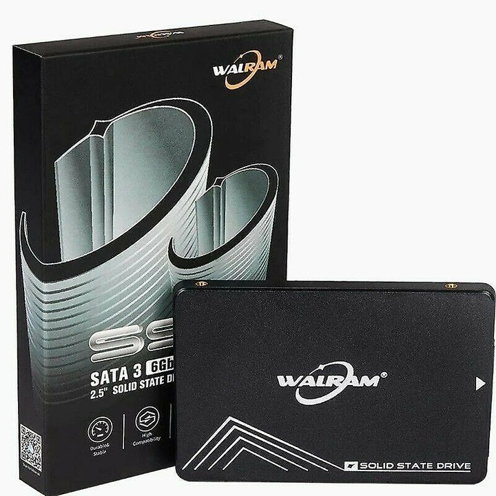 SSD Intern 120GB 2.5" SATA III, 7мм, съвместим с настолни компютри и лаптопи