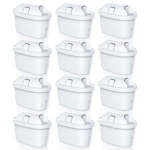 Set 12 Filtre pentru Cana Brita – Compatibile Maxtra, Dafi, Aquaphor | 200L Capacitate | Mutital