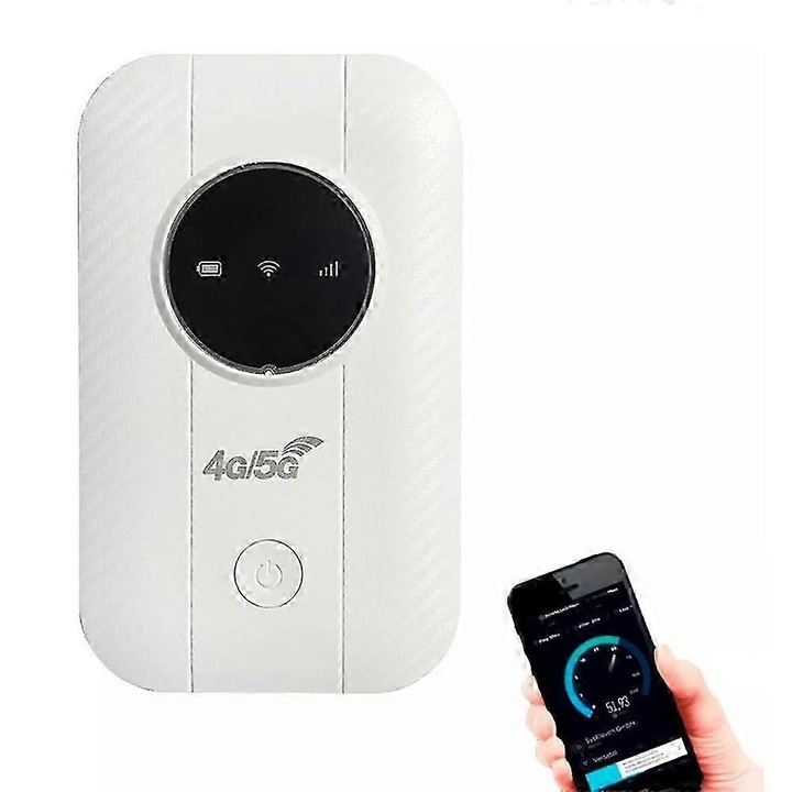 Router Wireless Portabil Ultra Link, Internet Satelitar Nelimitat, Viteza 500 Mbps, Multicolor