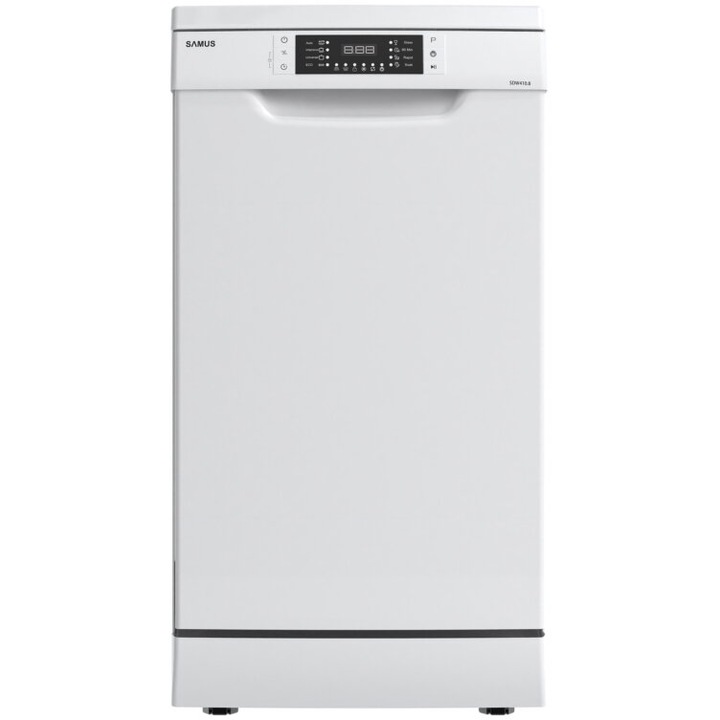 Mașină de spălat vase, Samus, SDW410.8, set 10 seturi, 3 coșuri, Clasa E, 45cm