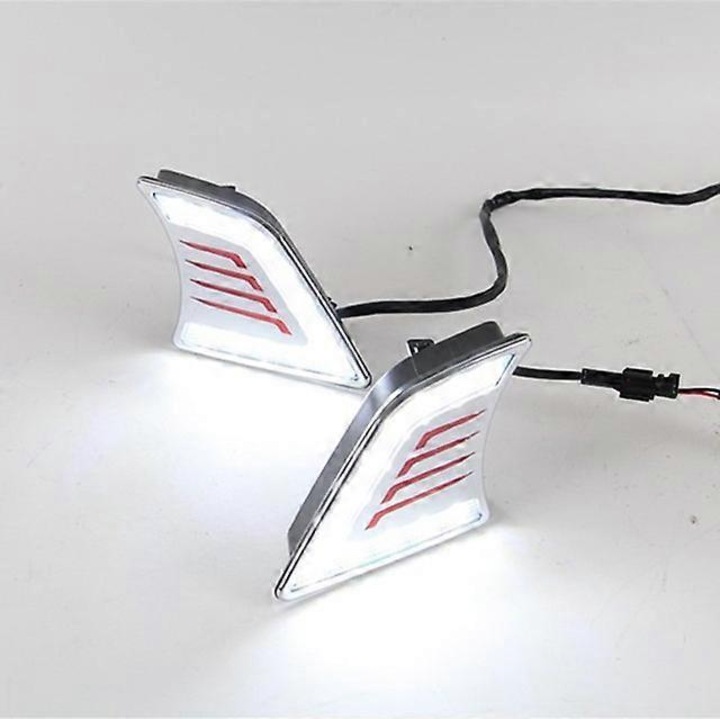 2 db LED reflektor készlet Toyota Hilux Vigo 2012-2015-höz, Fehér, 12V