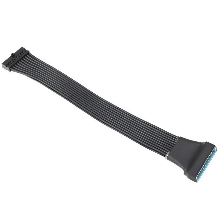 USB3.0 hosszabbító kábel, 15cm, 30cm, PVC, alaplapokhoz