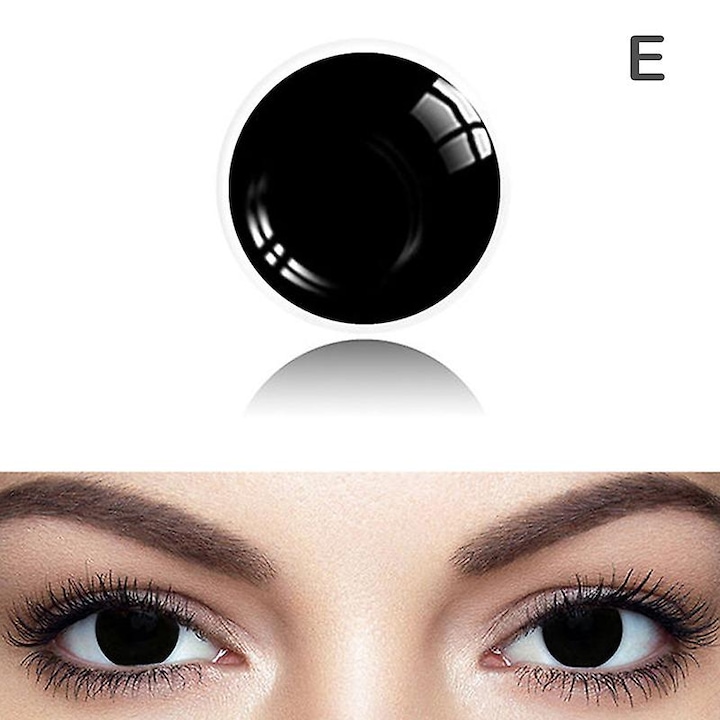 Lentile de contact colorate, 14.50mm, set, pentru petreceri si cosplay, multicolor