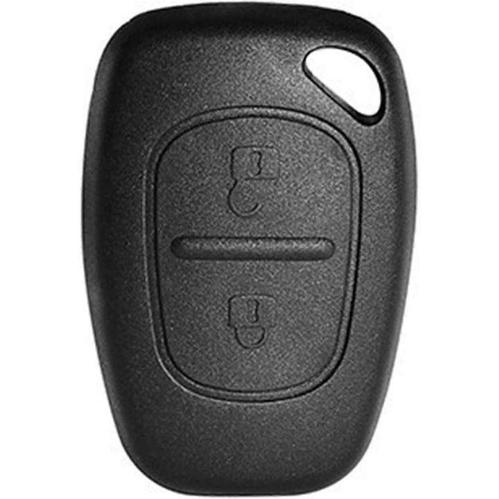 Carcasa cheie auto Renault/Vauxhall Vivaro, 2 butoane, set, compatibilitate cu Renault Kangoo, Movano, Traffic, Nissan