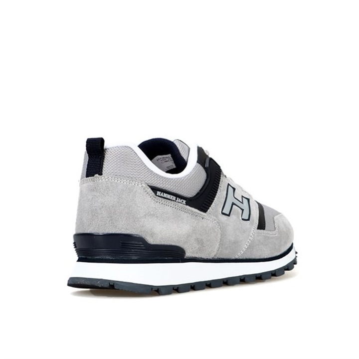 Férfi sportcipő, Valódi bőr, Hammer Jack, 368459, Világosszürke, 42