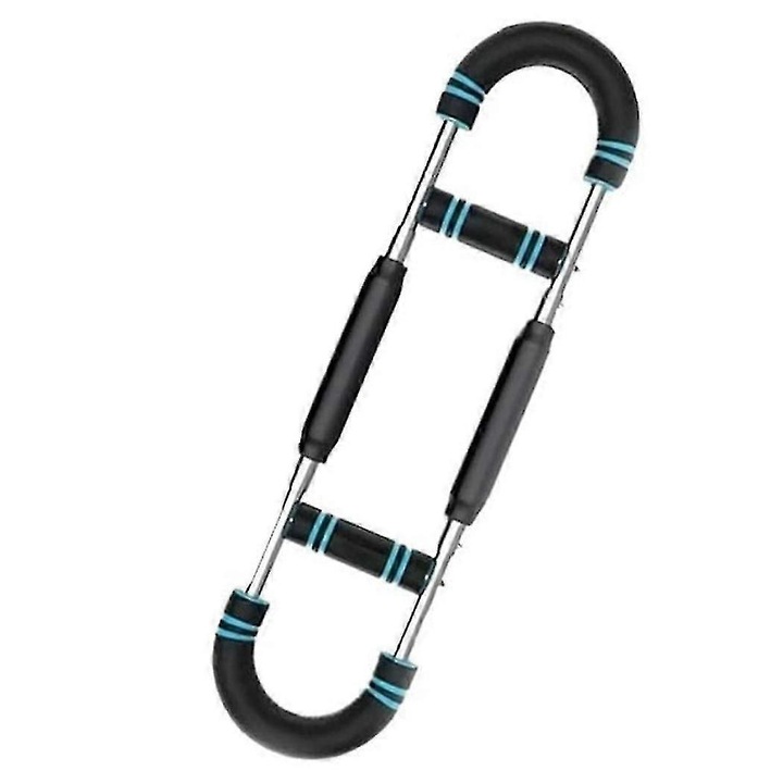 Twister Arm Trainer, 40-100lb, echipament de antrenament pentru piept si umeri, albastru, portabil