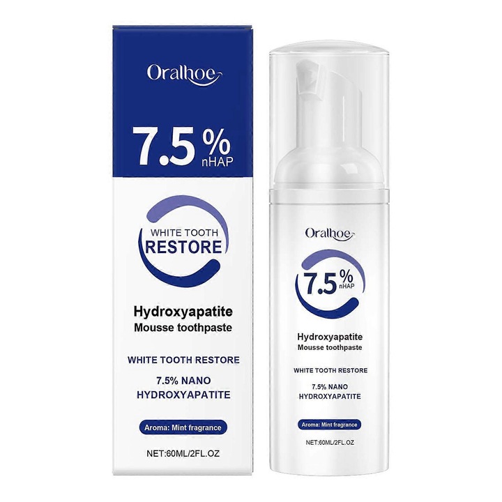 Fogkrém hidroxiapatittal 7.5%, 60 ml