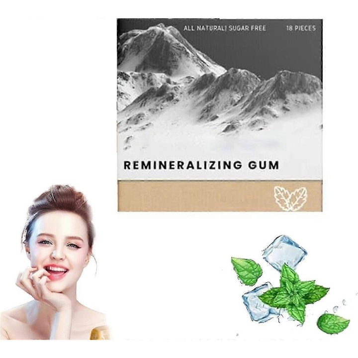 Remineralizáló rágógumi, Menta