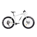 Bicicleta Fat Bike Velors V2600a Cadru Otel Culoare Negru