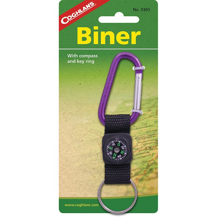 Carabiniera cu busola si inel pentru chei