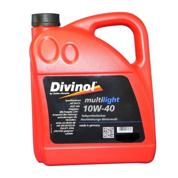 Ulei motor Divinol Multilight 10w40 5 L Ulei motor Divinol Multilight 10w40 5 L