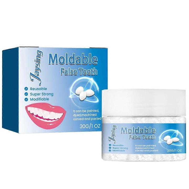 Kit de umplere dentara, 1 guma, alb, utilizare temporara