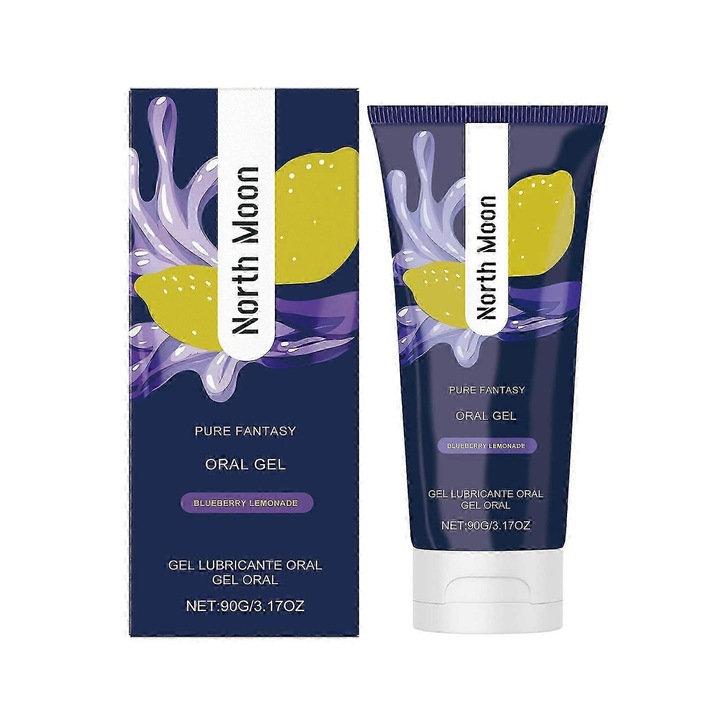 Гел за орална грижа за намаляване на рефлекса за повръщане и хидратиране на устата, North Moon, аромат на свежи плодове, 90гр
