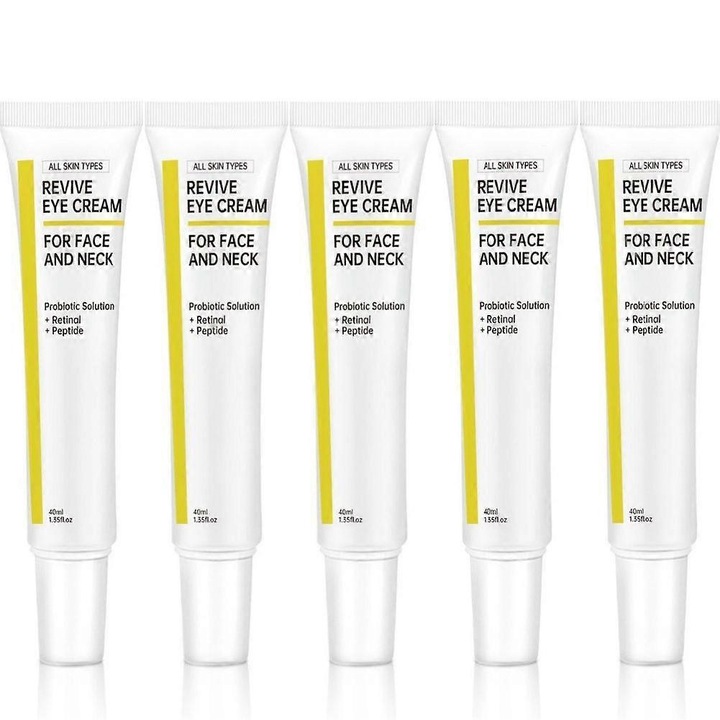 Crema pentru Ochi Revive pentru Fata si Gat, Hidratanta, Antirid, 5 bucati