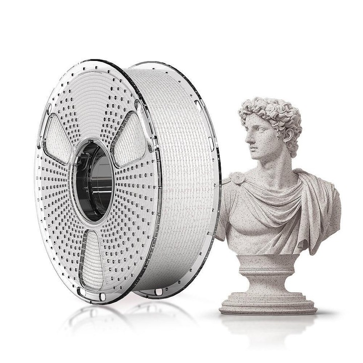 SUNLU High Speed Marble PLA filament, 3D nyomtatóhoz, 1.75mm, 1kg, Barna Gesztenye-Márvány