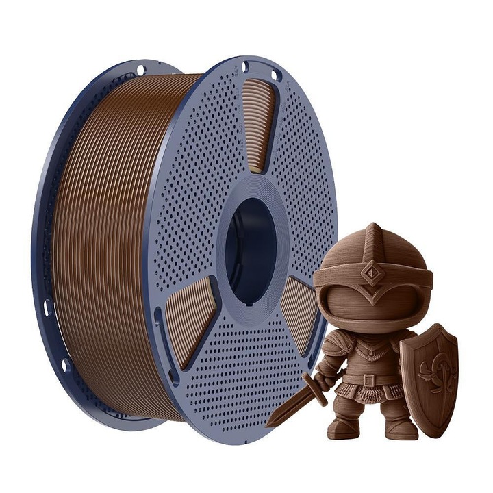 SUNLU PLA+ filament, 3D nyomtatóhoz, 1.75mm, 1kg, Csokoládé