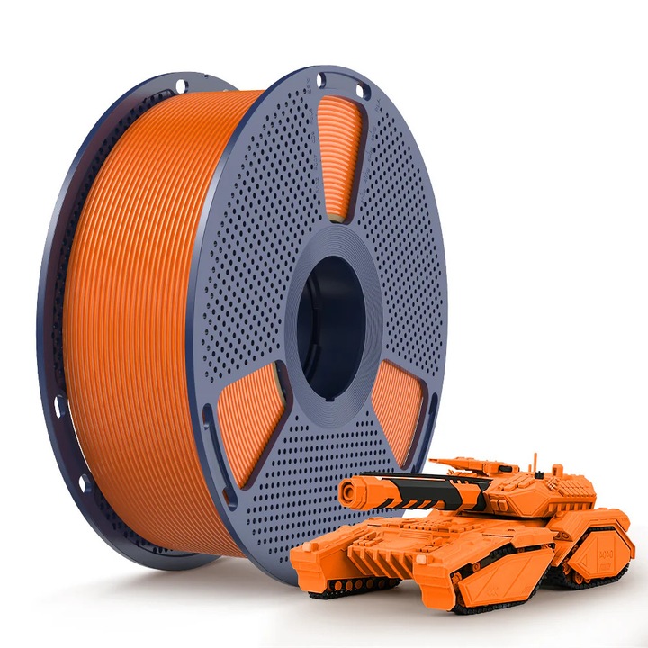 Филамент SUNLU PLA за 3D Принтер, 1.75mm, 1кг, Оранжев