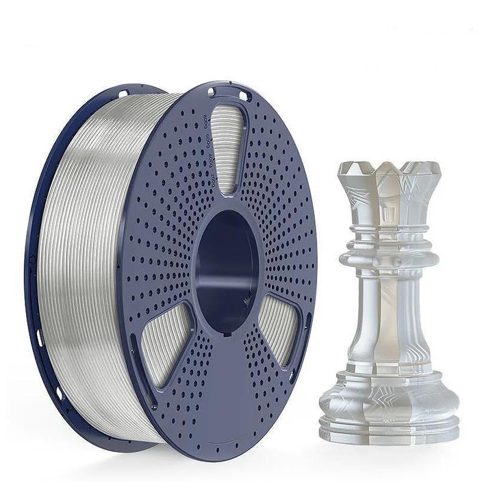 Filament PVB pentru Imprimantă 3D, 1.75mm, 1kg, Gri