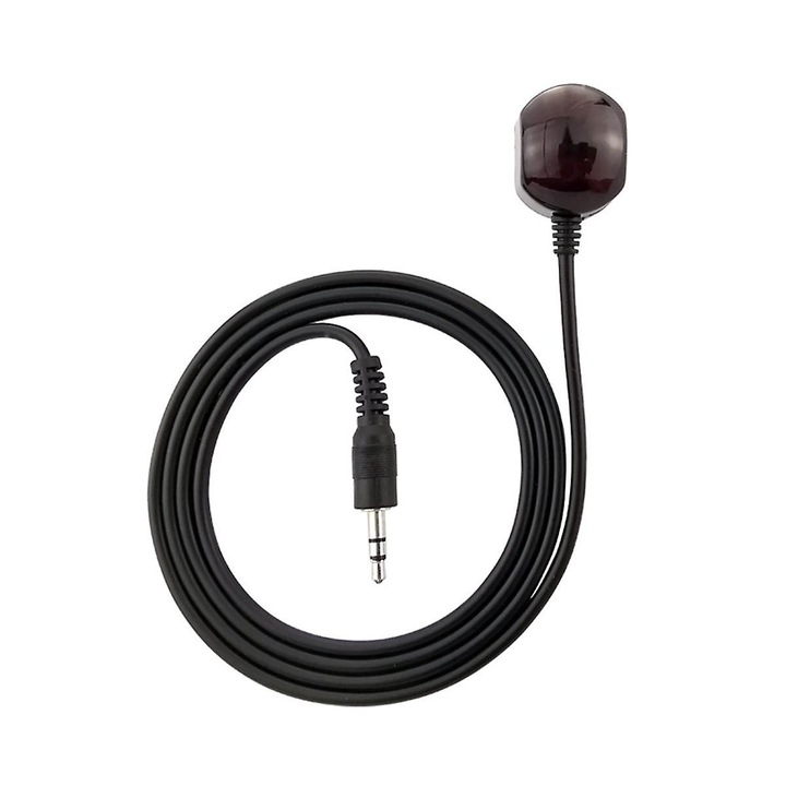 Cablu extensie IR 3.5mm, 1.5m, frecventa 38kHz, negru