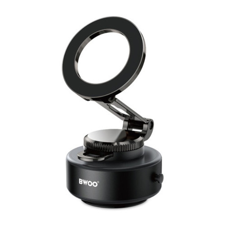 Suport telefon magnetic cu prindere ventuza