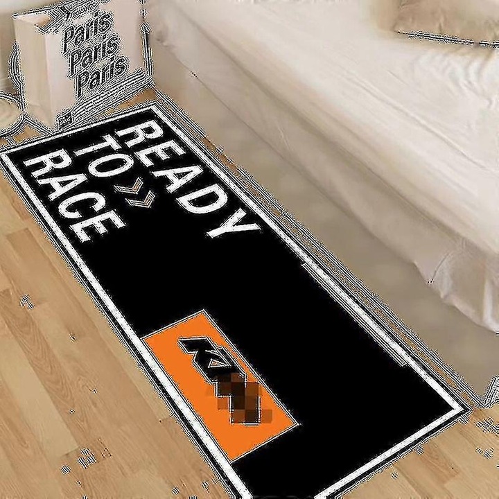 Килими, Постелка за излагане на мотоциклет, противоплъзгаща, 80x200см, многоцветна