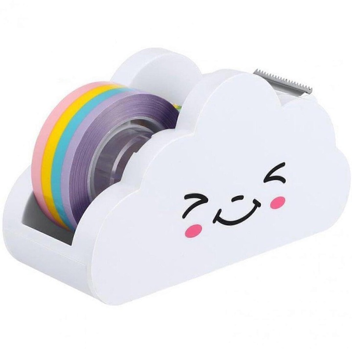 Dispenser de banda cu banda de ambalare, 1.8 cm latime