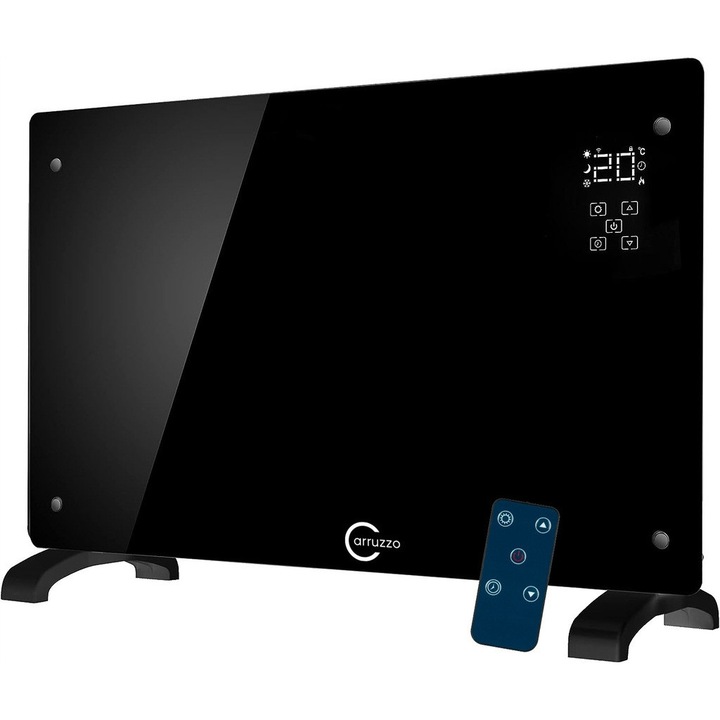 Convector electric Carruzzo, 2500W, WiFi, 85x23x51cm, montare pe perete sau liber