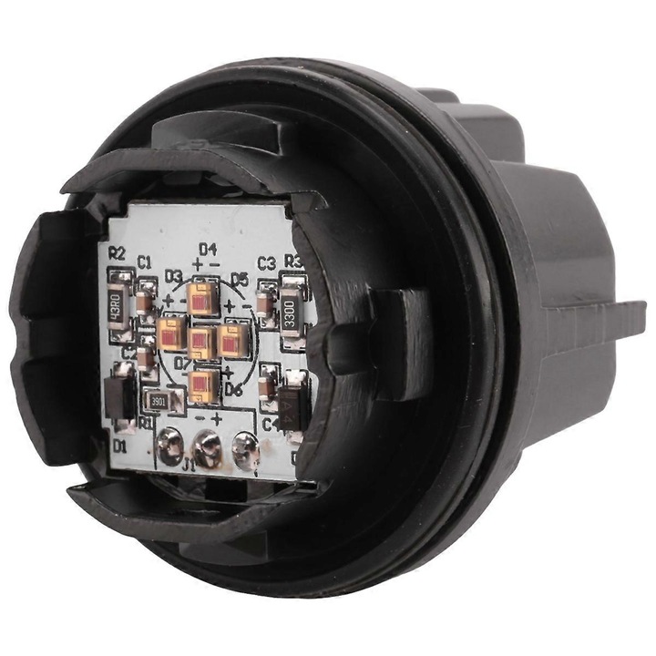 Bec LED pentru far stop, 81536-52C80, montare directa, negru, 12V