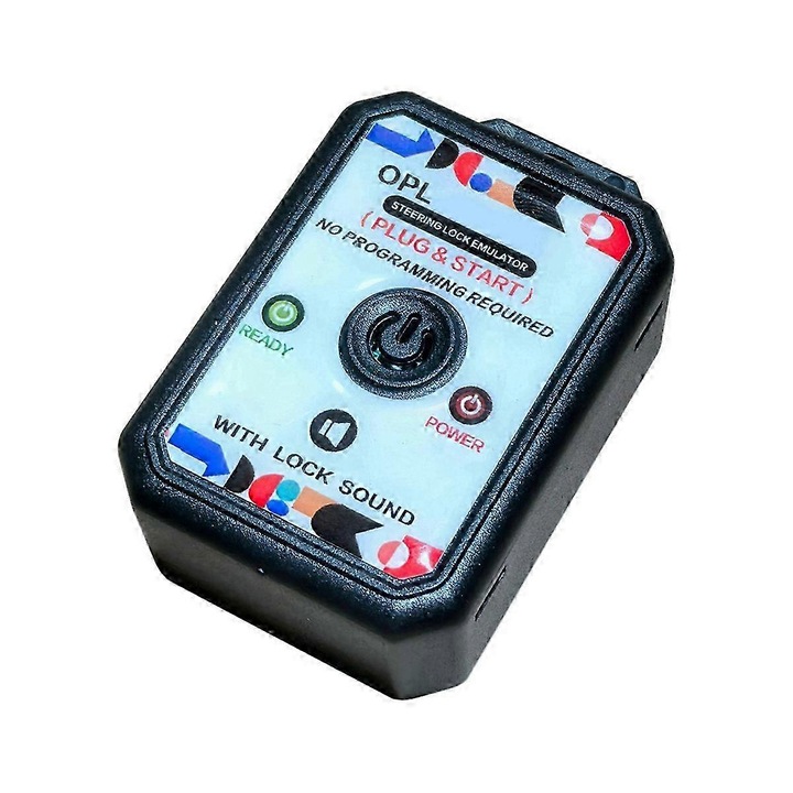 Simulator blocare volan ESL pentru Opel Astra K 2015-2021, plastic, fara cablu de conectare