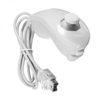 Nunchuck alb compatibil Nintendo Wii Nunchuck alb compatibil Nintendo Wii