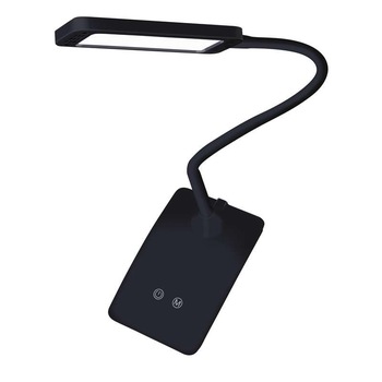 Lampa de birou neagra Eddy, 6W LED alb cald/neutru/rece, dimmer si brat flexibil, alimentare USB, 30.000 h, Emos Z7599B Lampa de birou neagra Eddy, 6W LED alb cald/neutru/rece, dimmer si brat flexibil, alimentare USB, 30.000 h, Emos Z7599B