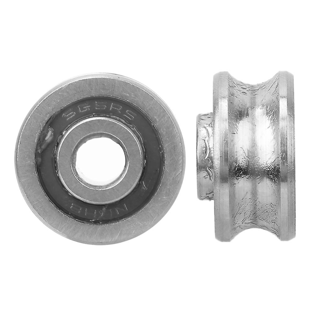 Set 10 Piese Rulment U Groove SG15 5x17x8mm Otel Inoxidabil - eMAG.ro