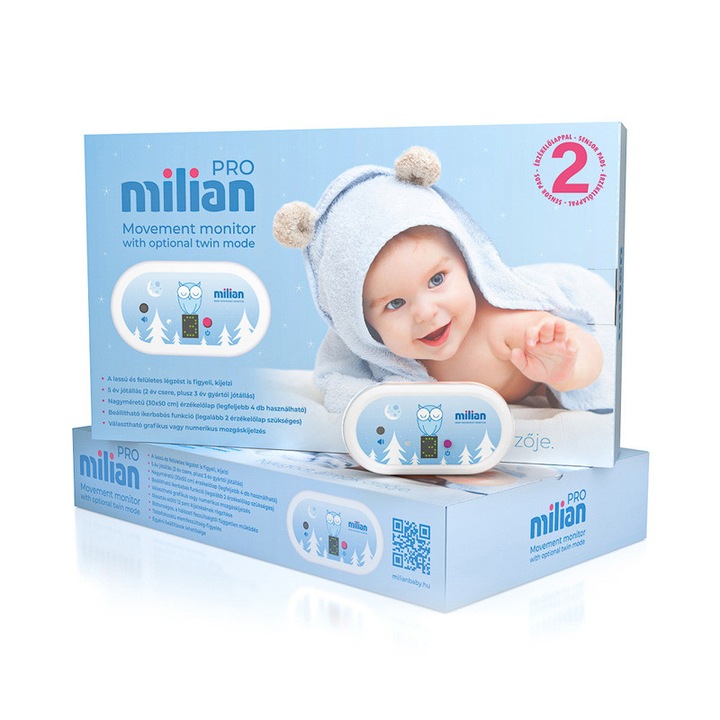 Монитор за дишане, 2 сензора Baby Pro Стандарт