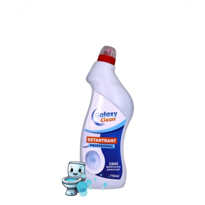 Detartrant gel pentru toaleta, 750 ml, Galaxy Clean