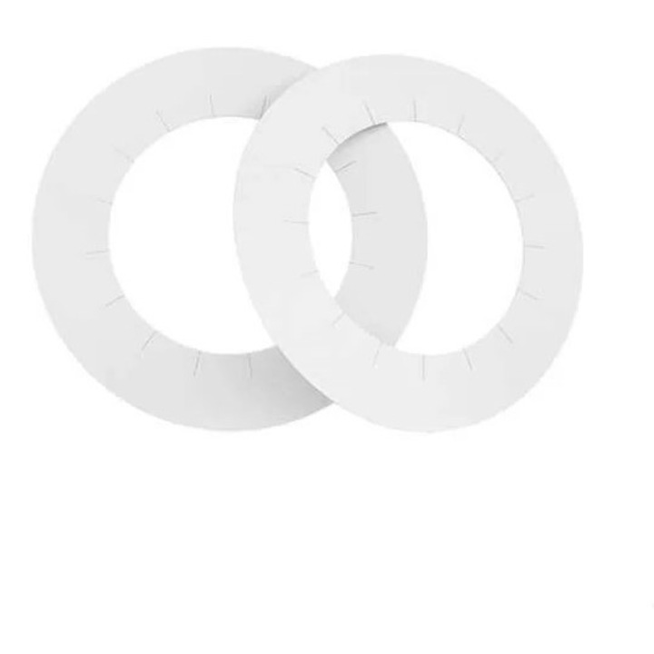 Set 100 cercuri hartie protectie antipicatura ceara