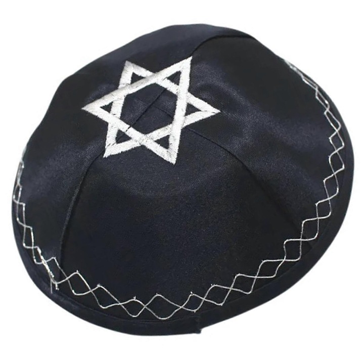 Caciula brodata Kippah, polyester