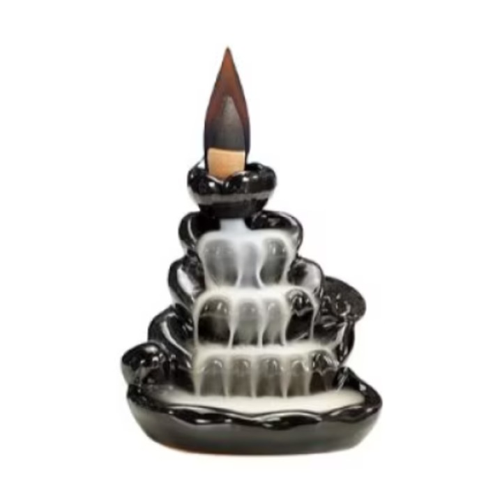 Fantana din ceramica pentru conuri parfumate backflow, Model FF-19