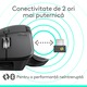 Mouse Wireless Logitech MX Master 4, Silent, USB, BT, Graphite