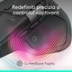 Mouse Wireless Logitech MX Master 4, Silent, USB, BT, Graphite