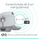 Mouse Wireless Logitech MX Master 4, Silent, USB, BT, Pale Grey