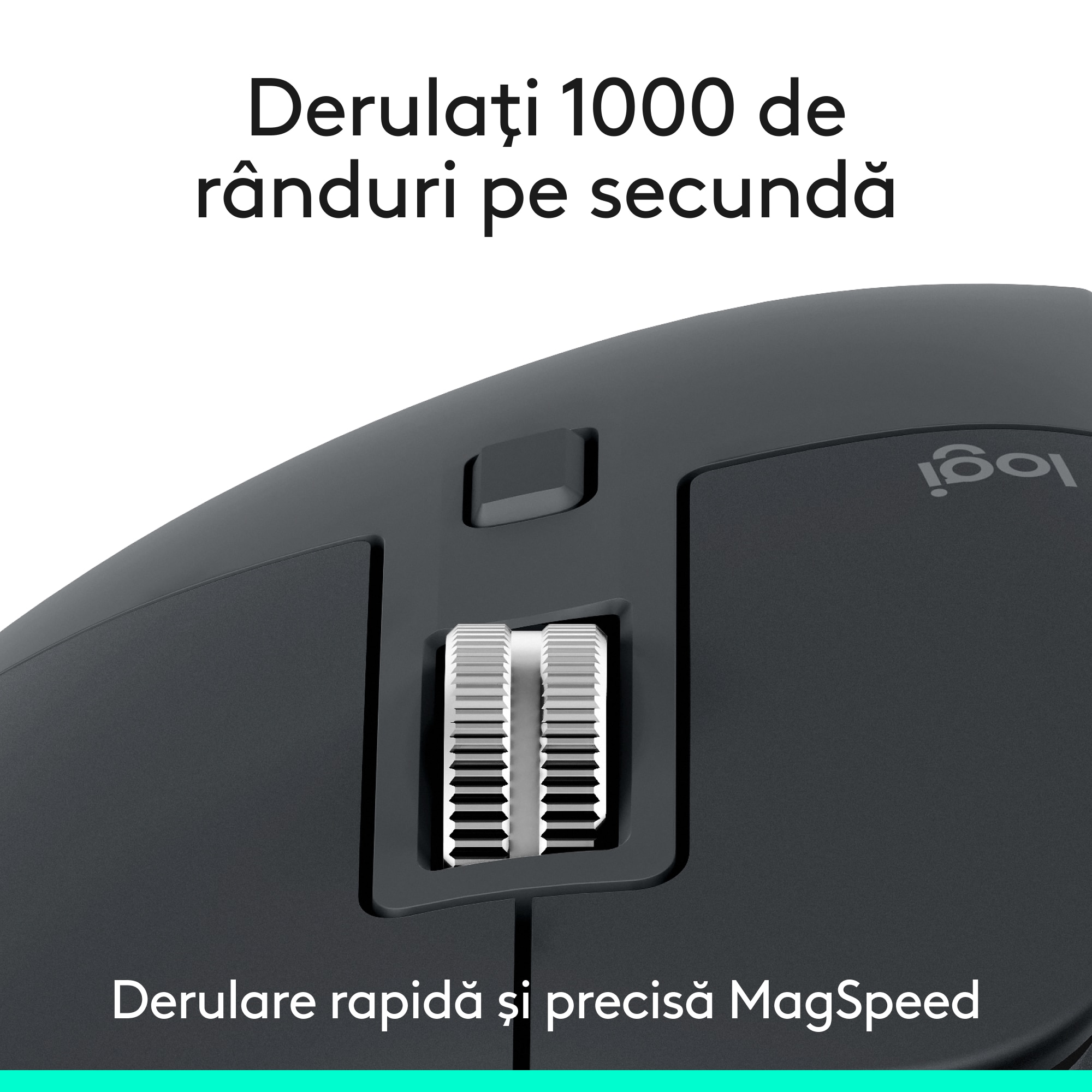 Mouse Wireless Logitech MX Master 3S Performance, Silent