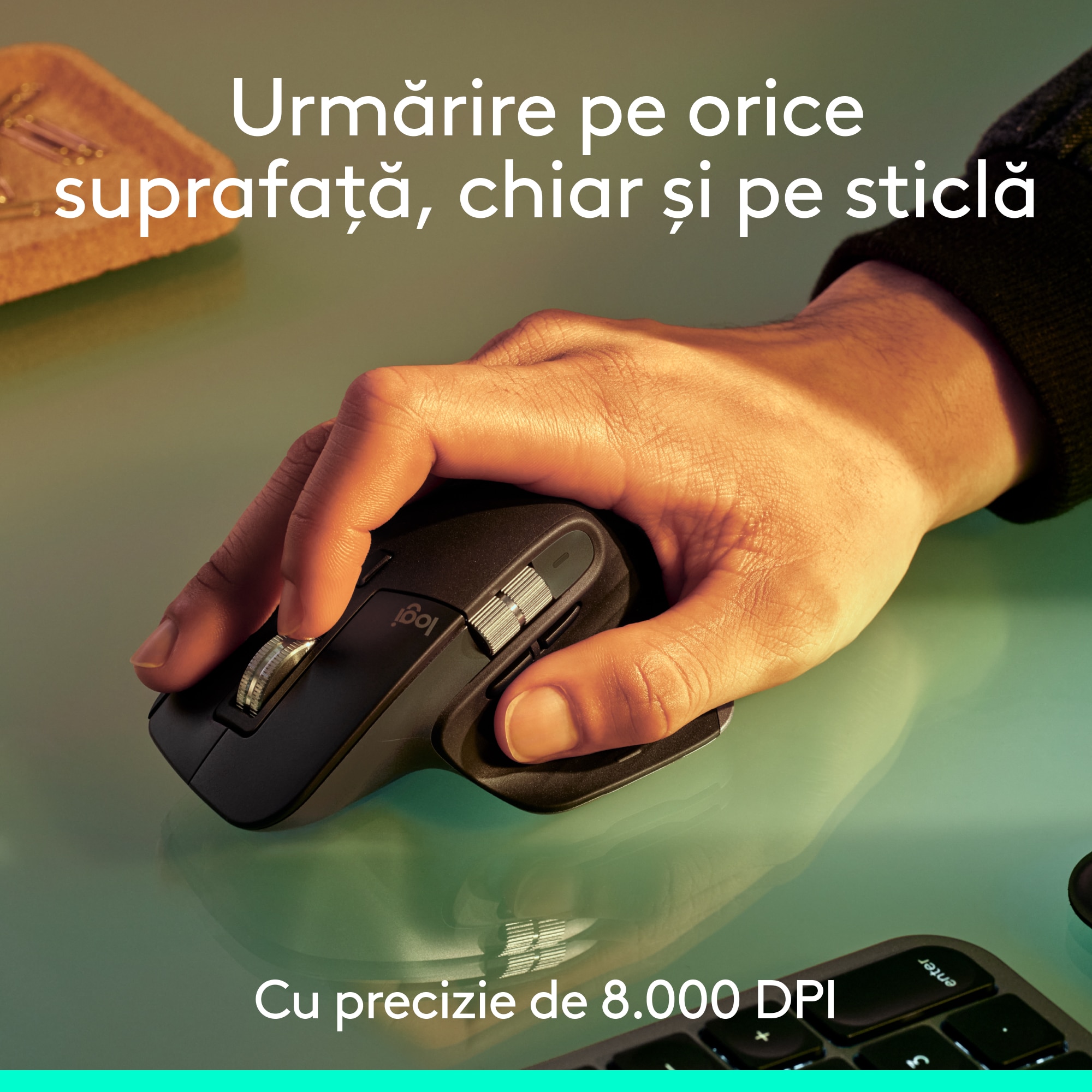 Mouse Wireless Logitech MX Master 3S Performance, Silent