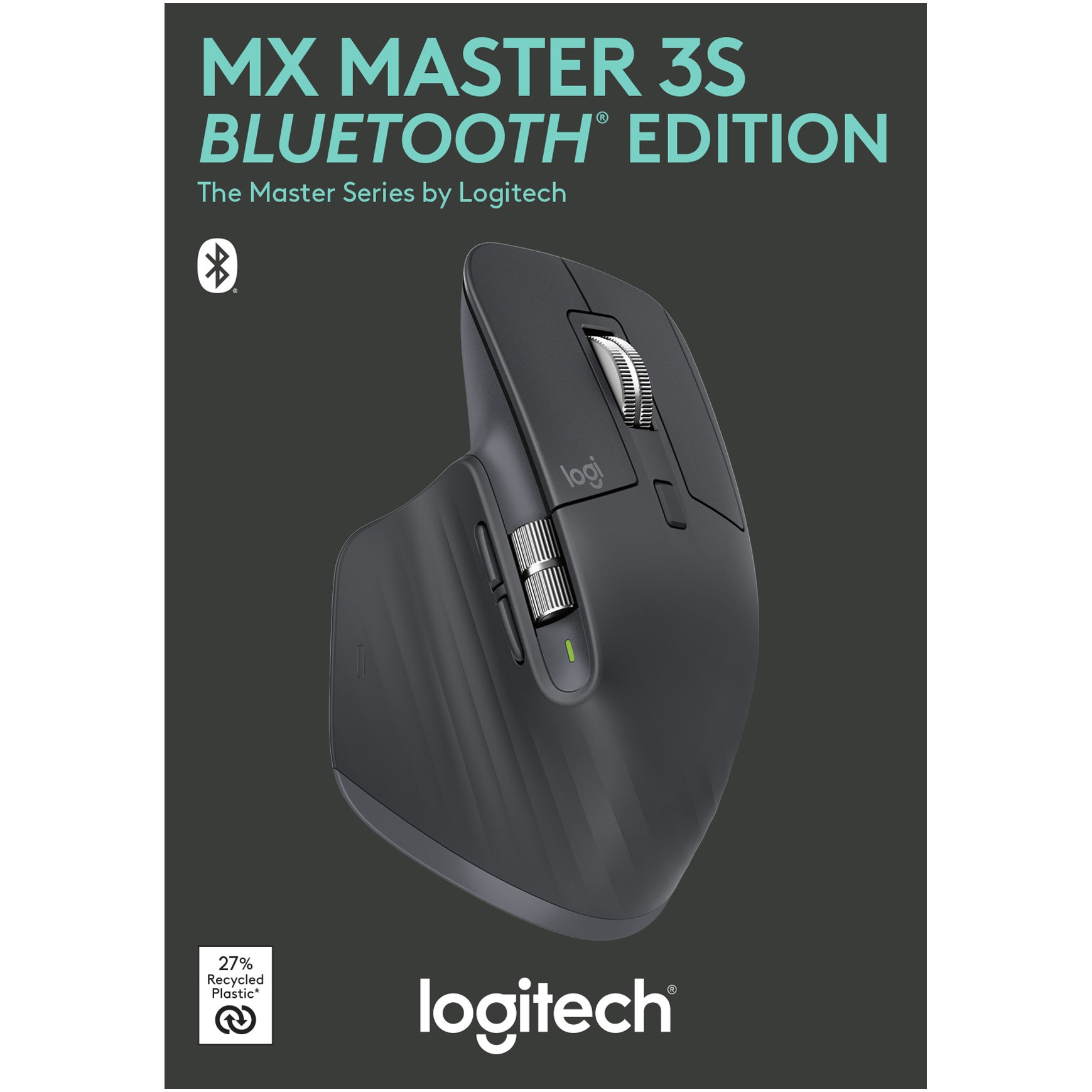 Mouse Wireless Logitech MX Master 3S Performance, Silent