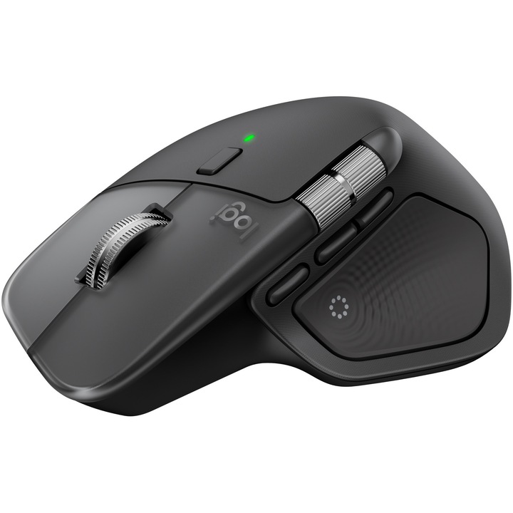 Mouse Wireless Logitech MX Master 4 for MAC, Silent, USB, BT, Space Black