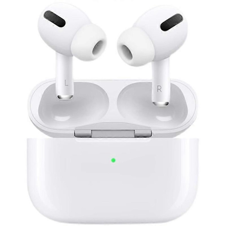 Bluetooth fülhallgató mikrofonnal, fehér, in-ear típusú, töltőkészlet, zajcsökkentés